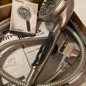 PowerMax Brushed Nickel Shower Head